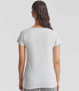 Fruit of the Loom Lady Fit Value T-Shirt | Heather Grey thumbnail 2