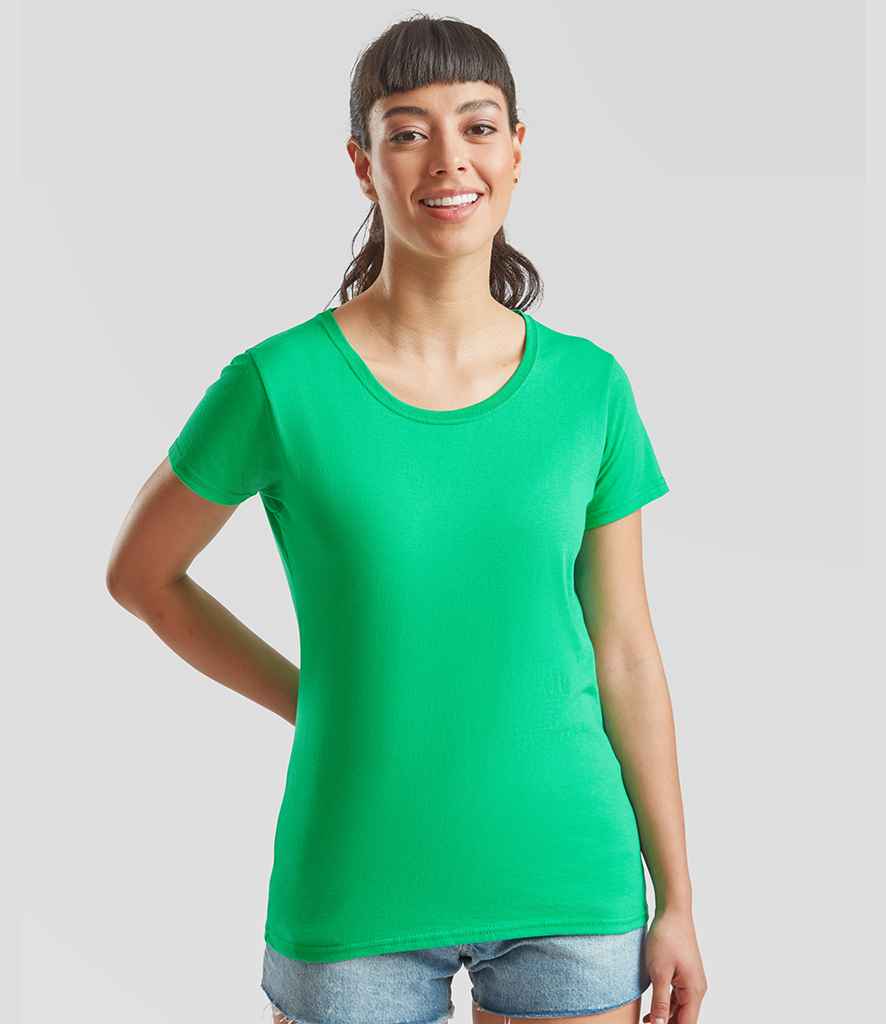 Fruit of the Loom Lady Fit Value T-Shirt | Kelly Green