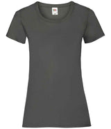 Fruit of the Loom Lady Fit Value T-Shirt | Light Graphite thumbnail 4
