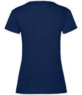 Fruit of the Loom Lady Fit Value T-Shirt | Navy thumbnail 5