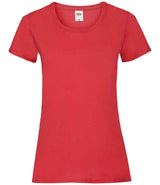 Fruit of the Loom Lady Fit Value T-Shirt | Red thumbnail 4