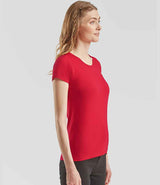 Fruit of the Loom Lady Fit Value T-Shirt | Red thumbnail 3