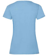 Fruit of the Loom Lady Fit Value T-Shirt | Sky Blue thumbnail 5