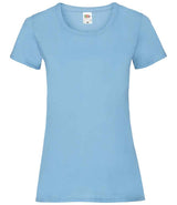 Fruit of the Loom Lady Fit Value T-Shirt | Sky Blue thumbnail 4