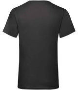 Fruit of the Loom V Neck Value T-Shirt | Black thumbnail 5