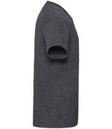 Fruit of the Loom V Neck Value T-Shirt | Dark Heather thumbnail 6