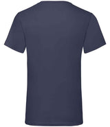 Fruit of the Loom V Neck Value T-Shirt | Deep Navy thumbnail 5