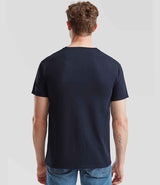 Fruit of the Loom V Neck Value T-Shirt | Deep Navy thumbnail 2