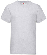 Fruit of the Loom V Neck Value T-Shirt | Heather Grey thumbnail 4