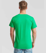 Fruit of the Loom V Neck Value T-Shirt | Kelly Green thumbnail 2