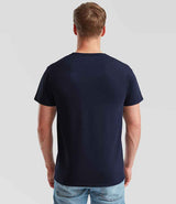 Fruit of the Loom V Neck Value T-Shirt | Navy thumbnail 2