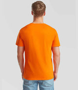 Fruit of the Loom V Neck Value T-Shirt | Orange thumbnail 2