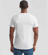 Fruit of the Loom V Neck Value T-Shirt | White thumbnail 2