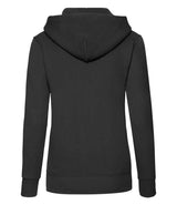 Fruit of the Loom Classic Lady Fit Hooded Sweatshirt | Black thumbnail 5
