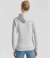 Fruit of the Loom Classic Lady Fit Hooded Sweatshirt | Heather Grey thumbnail 2