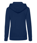 Fruit of the Loom Classic Lady Fit Hooded Sweatshirt | Navy thumbnail 5