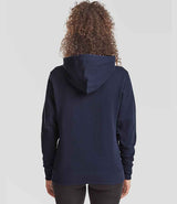 Fruit of the Loom Classic Lady Fit Hooded Sweatshirt | Navy thumbnail 2