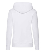Fruit of the Loom Classic Lady Fit Hooded Sweatshirt | White thumbnail 5