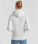 Fruit of the Loom Classic Lady Fit Hooded Sweatshirt | White thumbnail 2