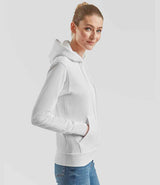 Fruit of the Loom Classic Lady Fit Hooded Sweatshirt | White thumbnail 3
