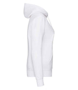 Fruit of the Loom Classic Lady Fit Hooded Sweatshirt | White thumbnail 6