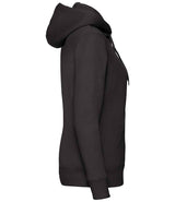 Fruit of the Loom Premium Lady Fit Zip Hooded Jacket | Black thumbnail 6