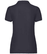 Fruit of the Loom Lady Fit Piqué Polo Shirt | Deep Navy thumbnail 5