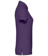 Fruit of the Loom Lady Fit Piqué Polo Shirt | Purple thumbnail 6