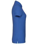 Fruit of the Loom Lady Fit Piqué Polo Shirt | Royal Blue thumbnail 6