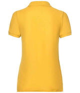 Fruit of the Loom Lady Fit Piqué Polo Shirt | Sunflower thumbnail 5