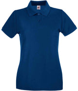 Fruit of the Loom Lady-Fit Premium Cotton Piqué Polo Shirt | Navy thumbnail 4
