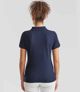 Fruit of the Loom Lady-Fit Premium Cotton Piqué Polo Shirt | Navy thumbnail 2