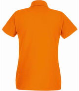 Fruit of the Loom Lady-Fit Premium Cotton Piqué Polo Shirt | Orange thumbnail 5