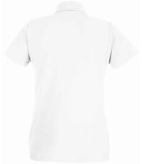 Fruit of the Loom Lady-Fit Premium Cotton Piqué Polo Shirt | White thumbnail 5