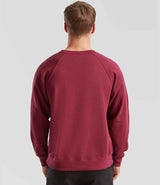 Fruit of the Loom Classic Raglan Sweatshirt | Burgundy thumbnail 2