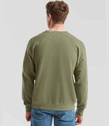 Fruit of the Loom Classic Raglan Sweatshirt | Classic Olive thumbnail 2