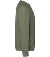 Fruit of the Loom Classic Raglan Sweatshirt | Classic Olive thumbnail 5