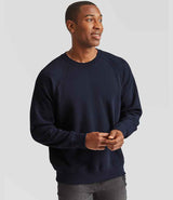 Fruit of the Loom Classic Raglan Sweatshirt | Deep Navy thumbnail 1