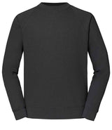Fruit of the Loom Classic Raglan Sweatshirt | Light Graphite thumbnail 3