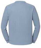 Fruit of the Loom Classic Raglan Sweatshirt | Mineral Blue thumbnail 4