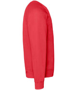 Fruit of the Loom Classic Raglan Sweatshirt | Red thumbnail 5
