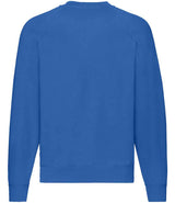 Fruit of the Loom Classic Raglan Sweatshirt | Royal Blue thumbnail 4