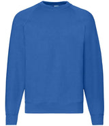 Fruit of the Loom Classic Raglan Sweatshirt | Royal Blue thumbnail 3