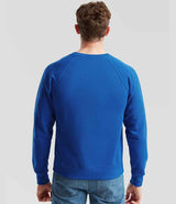 Fruit of the Loom Classic Raglan Sweatshirt | Royal Blue thumbnail 2