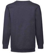 Fruit of the Loom Kids Classic Drop Shoulder Sweatshirt | Deep Navy thumbnail 5