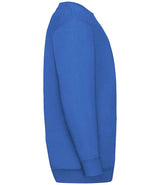 Fruit of the Loom Kids Classic Drop Shoulder Sweatshirt | Royal Blue thumbnail 6
