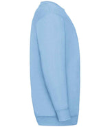Fruit of the Loom Kids Classic Drop Shoulder Sweatshirt | Sky Blue thumbnail 6