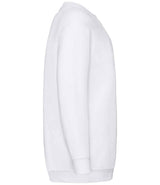 Fruit of the Loom Kids Classic Drop Shoulder Sweatshirt | White thumbnail 6