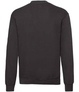 Fruit of the Loom Classic Drop Shoulder Sweatshirt | Black thumbnail 4