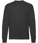 Fruit of the Loom Classic Drop Shoulder Sweatshirt | Black thumbnail 3
